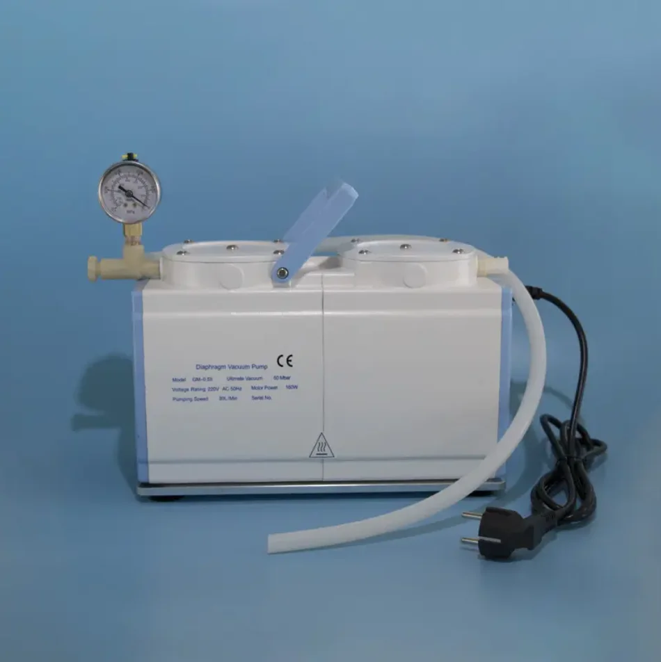 GM-0.5B Excellent quality Lab Equipment Bench Handheld Diaphragm air Positive negative pressure dual purpose type Vacuum Pump