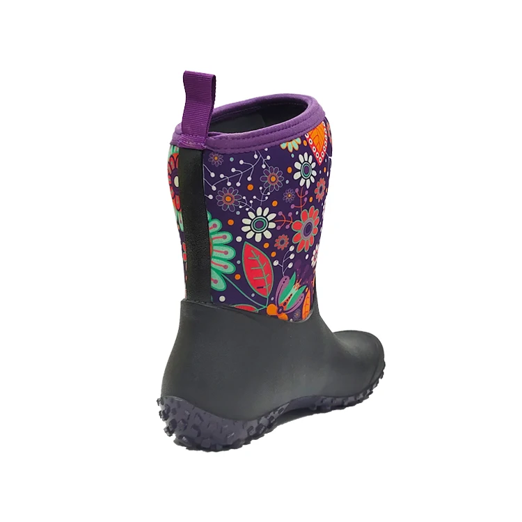 Waterproof Boots Rubber Rain Boots Rubber Daily Riding Boots Natural High Quality Neoprene Motorcycle Waterproof for Women Adult