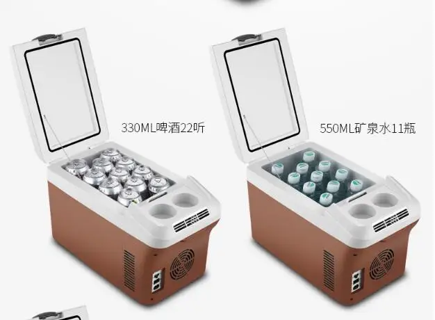 Car refrigerator home and car dual-purpose refrigeration and heating refrigerator