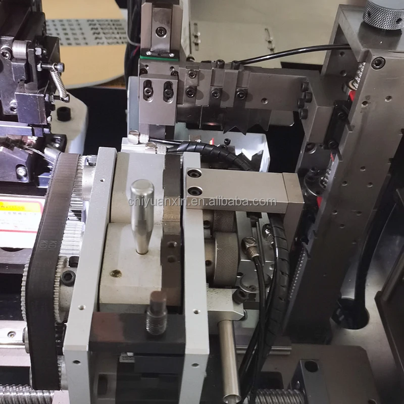 Automatic sheath inner and outer skinning multi-core wire cutting stripper stripping terminal crimping machine