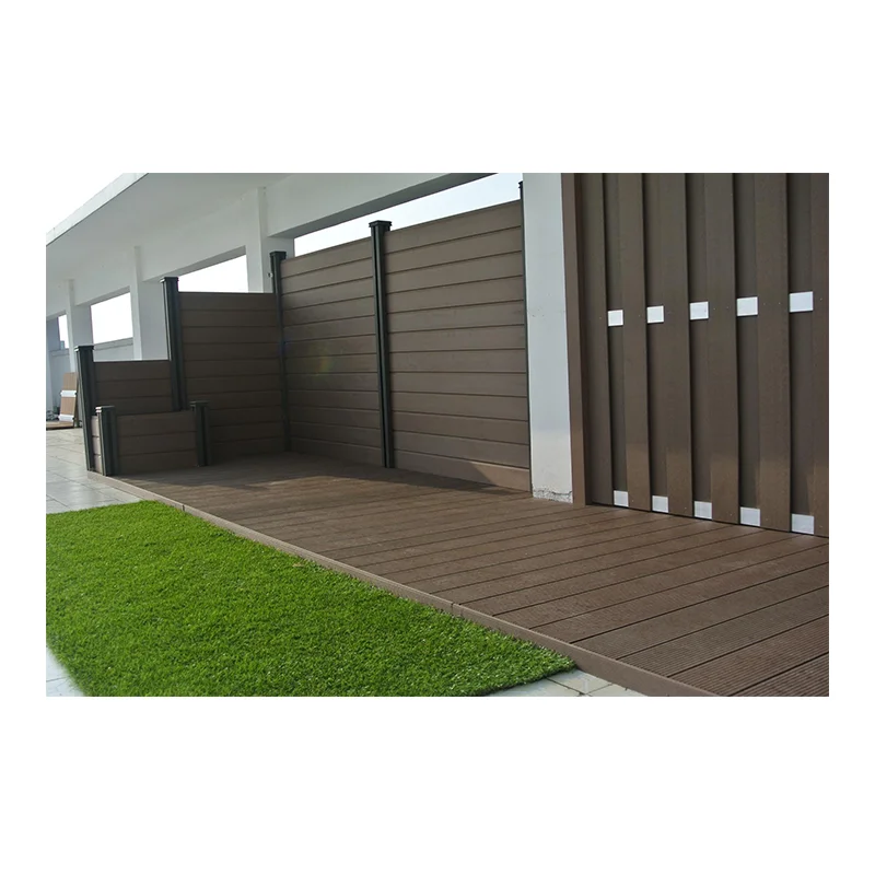 Terrace WPC decking fencing barrier