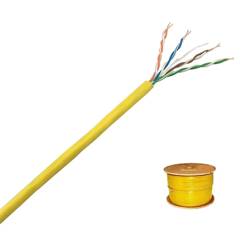  Горячая Распродажа 2021 года! Проводные телефоны из чистой меди cat5/cat5e/cat6 5 пар телефонный