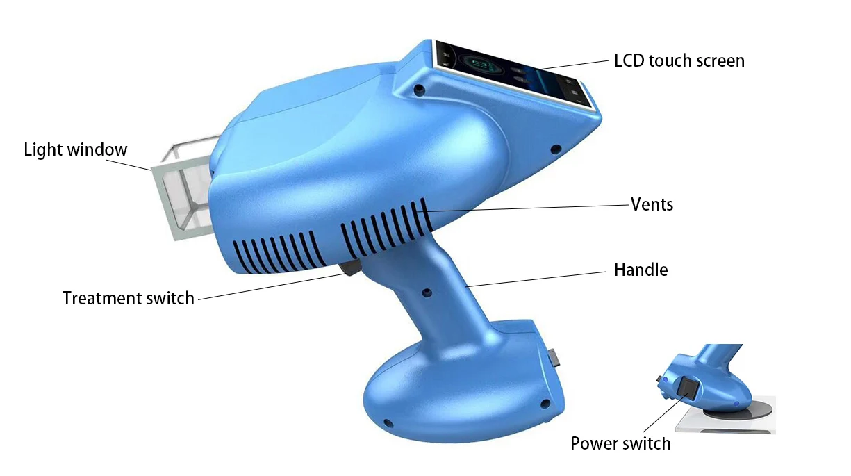 device unit price uv lamp led uvb phototherapy excimer laser 308nm psoriasis vitiligo 311nm uvb psoriasis