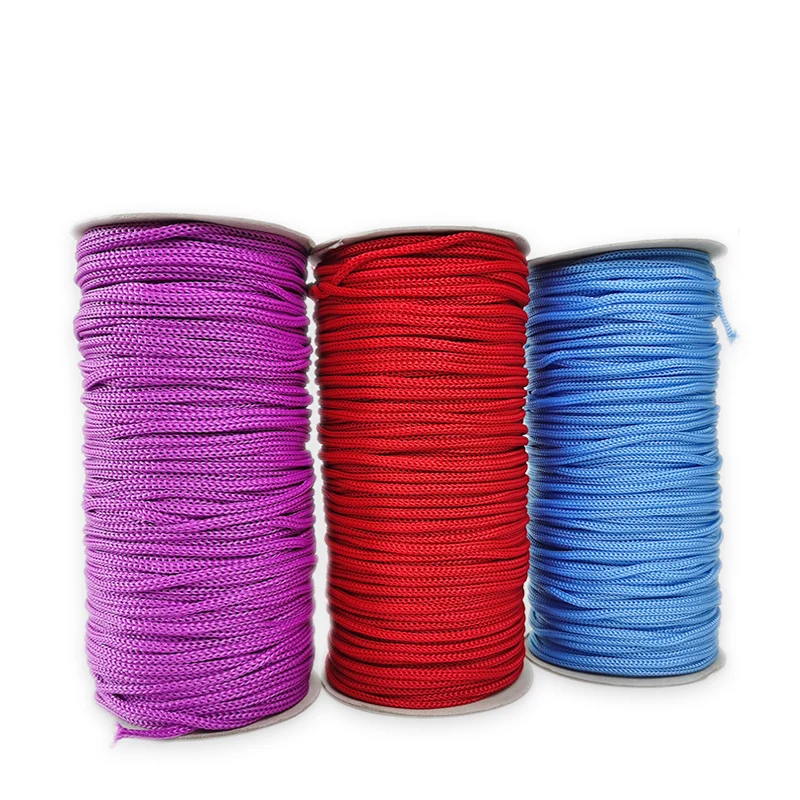 2025 New Arrival Bojay DIY Handmade Rope Yarn, 3mm Thickness 100% PP Yarn for Crochet bags