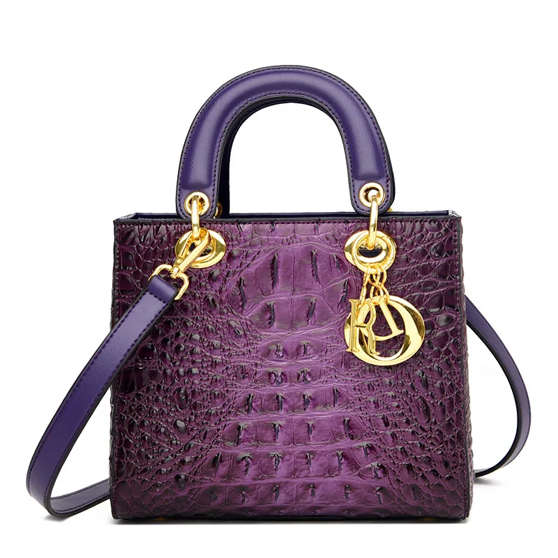 Senior niche foreign gas crocodile print crossbody bag with new models Mori system foreign trade handbag shoulder women bags