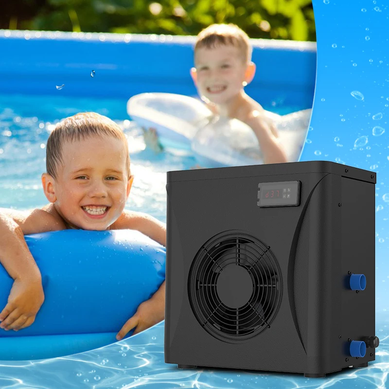 Мини портативный источник воздуха тепловой насос для бассейна водонагреватель