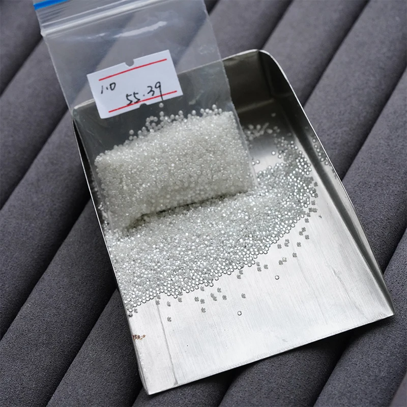 Starsgem manufacturers wholesale 1mm to 3mm flawless colorless lab real small size white DEF VVS loose stone melee moissanites