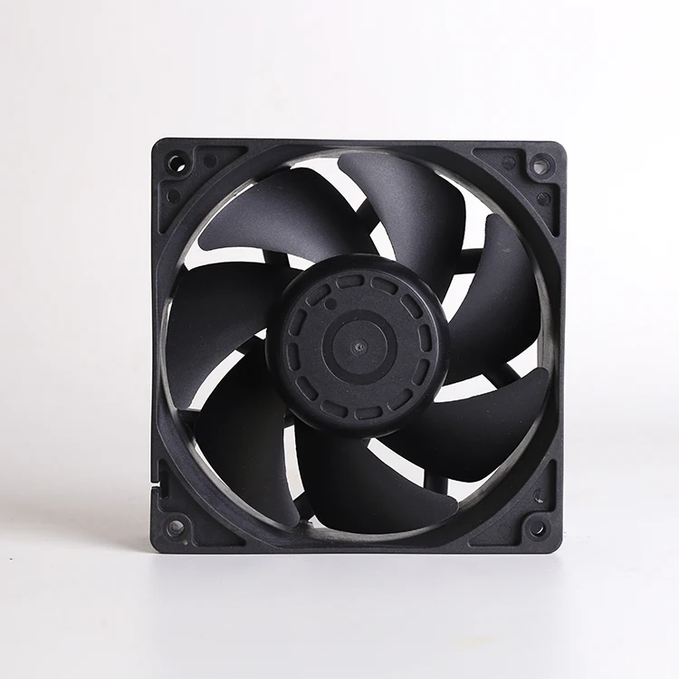 High quality 120mm 12038 12v 24v 48v Dc Brushless High Airflow 120x120x38mm Axial Cooling Fan