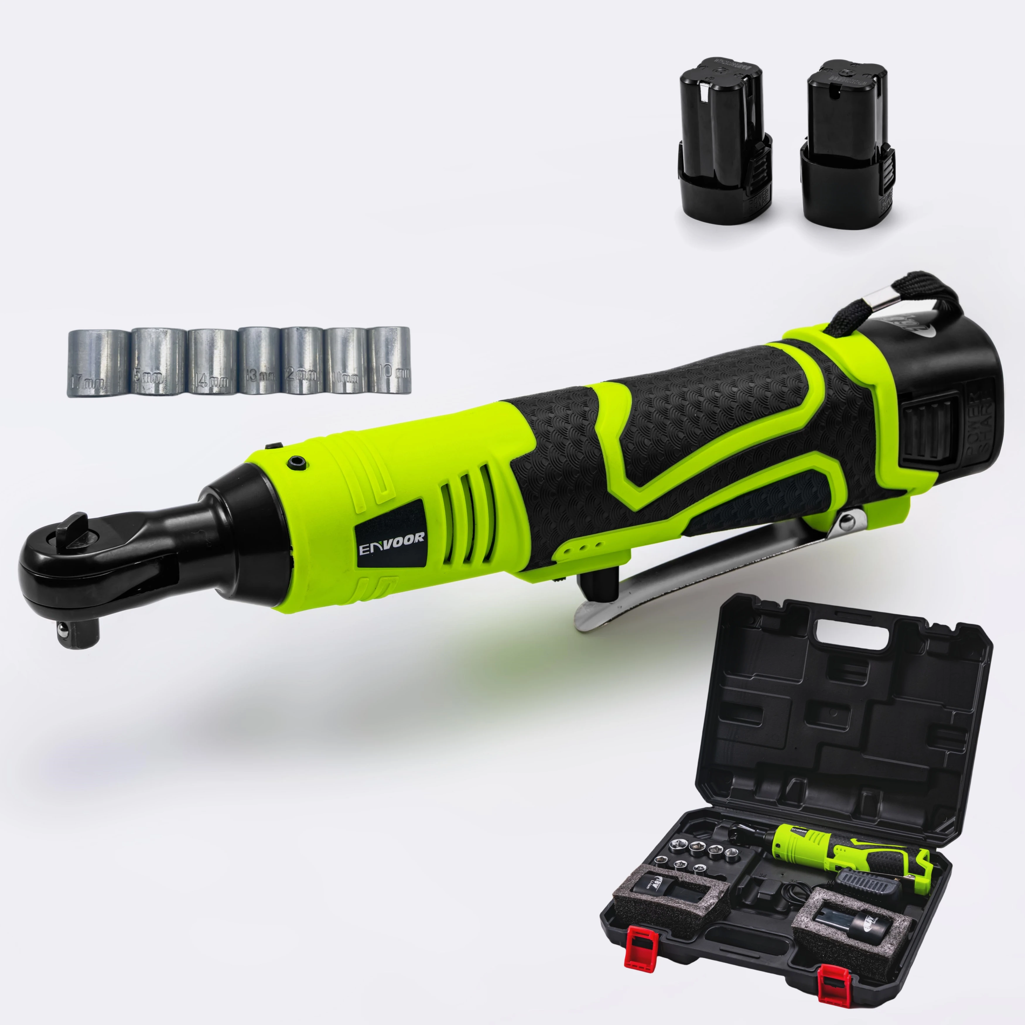 Professional production of mini cordless tool rechargeable lithium battery ratchet wrenches