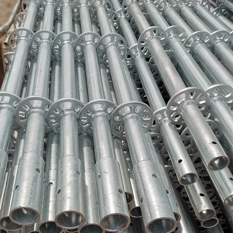 Building Hot Dip Galvanized Ringlock Scaffolding Set Facade for Sale