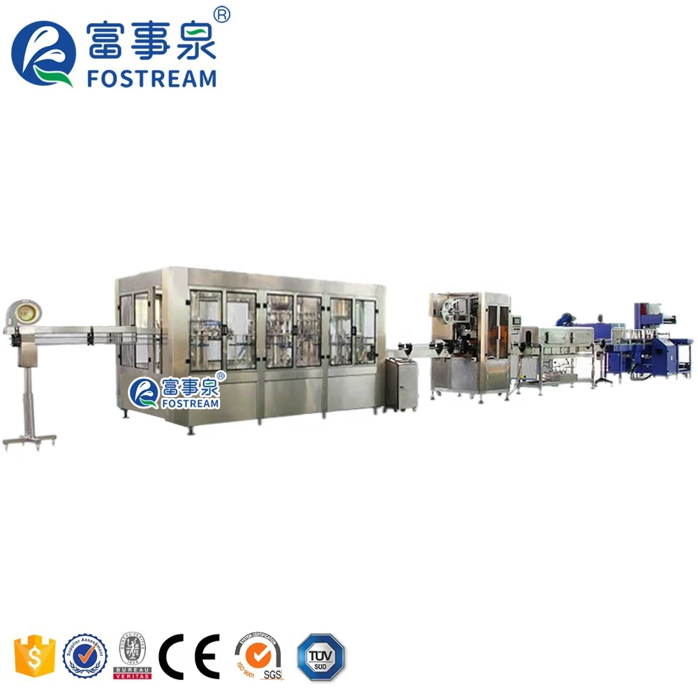 Полная автоматическая цена продажи мелкомасштабная Питьевая минеральная разлив воды в бутылки завод