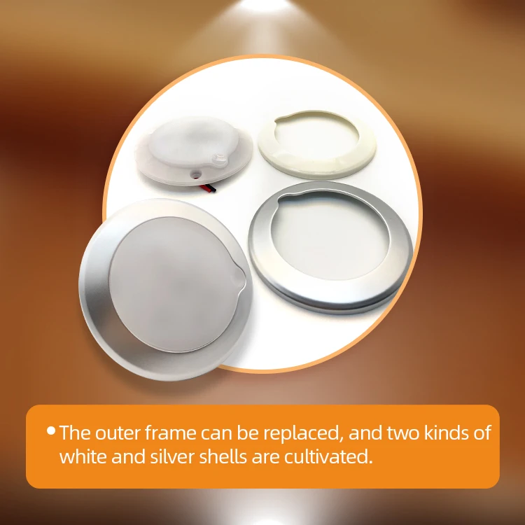 Регулируемая купольная лампа современный светодиодный сенсорный выключатель светильник с поверхностным креплением регулируемый потолочный мини-светильник