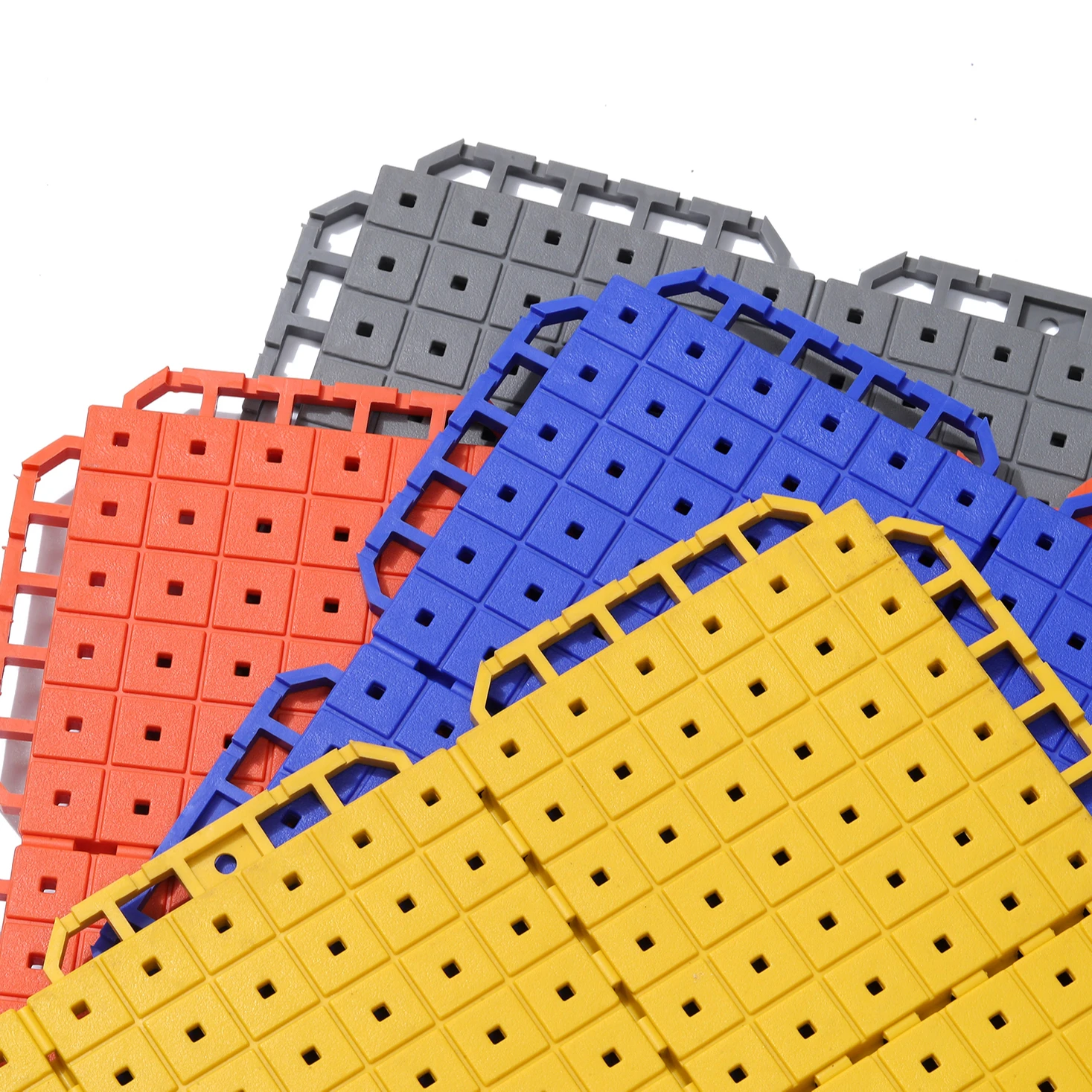 Wear-Resistant Non-Slip Solf Kindergarten Flooring Outdoor Playground Floor Tiles