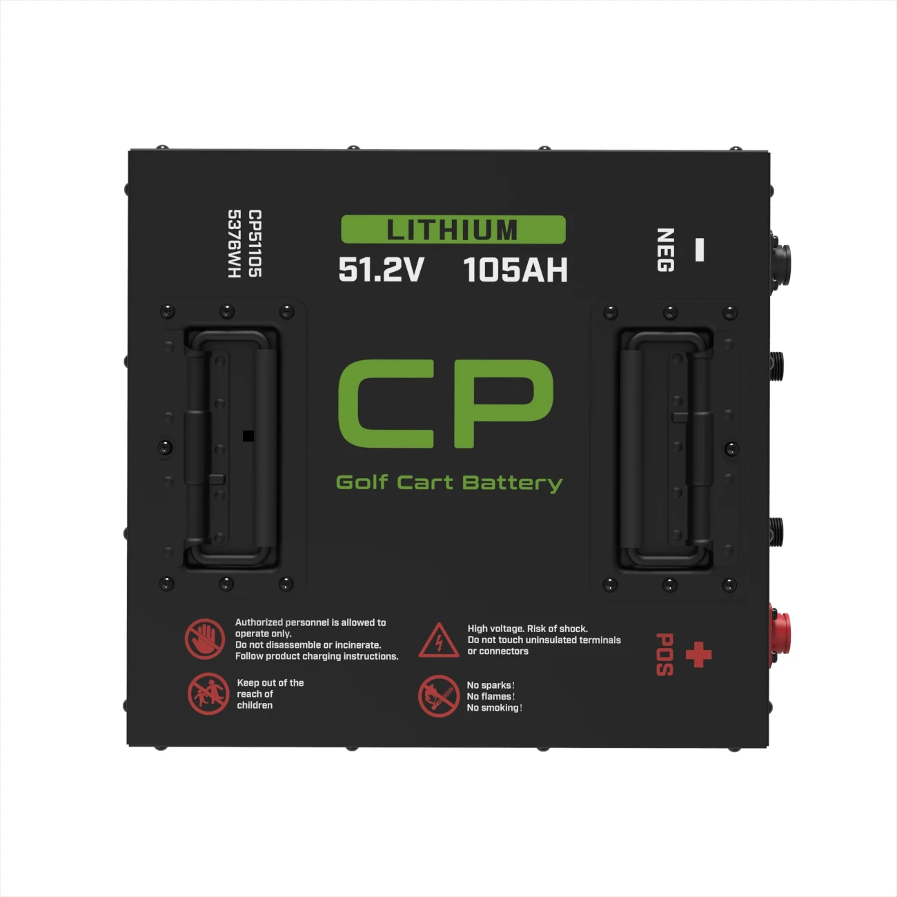 Центр питания OEM ODM обслуживание 36 В 48 72 55ah 72ah 105ah 160ah литий-ионный Аккумулятор Lifepo4 для гольф-кары