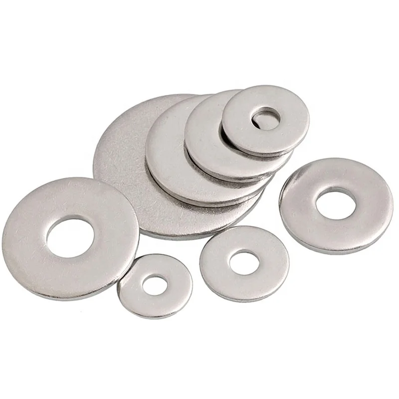 304 316 Stainless Steel M3-M24 1/4 5/16 3/8 1/2 Inch DIN 440 Large Flat Washers