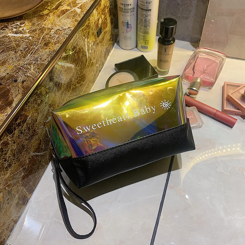 candy color neoprene make up bags bolsa maquillaje cosmetiquera beauty skincare pouch pink silicone cosmetic makeup bag