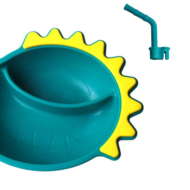 Good Quality Factory Directly Baby Dinosaur Durable Toddler Plates Silicone Plate 2022