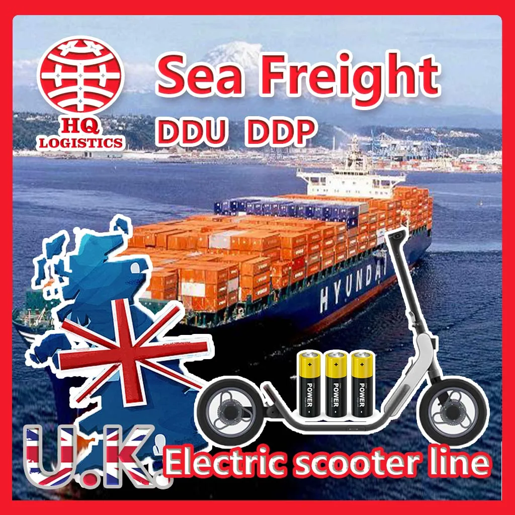 Electric Scooter Dropshipping Agent Shipping FBA Amazon Freight Forwarder to London UK
