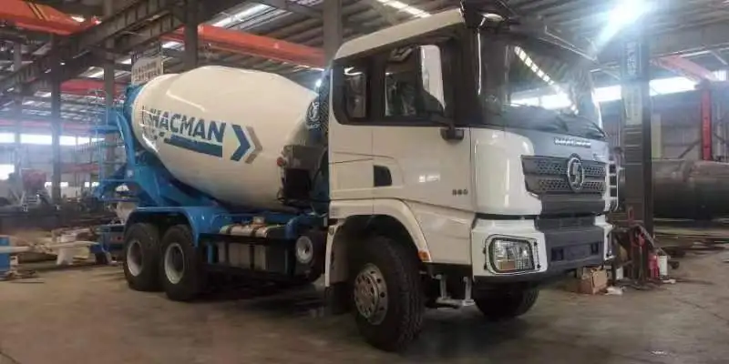 Shacman 6x410 wheeler 10 cbm concrete cement mixer truck