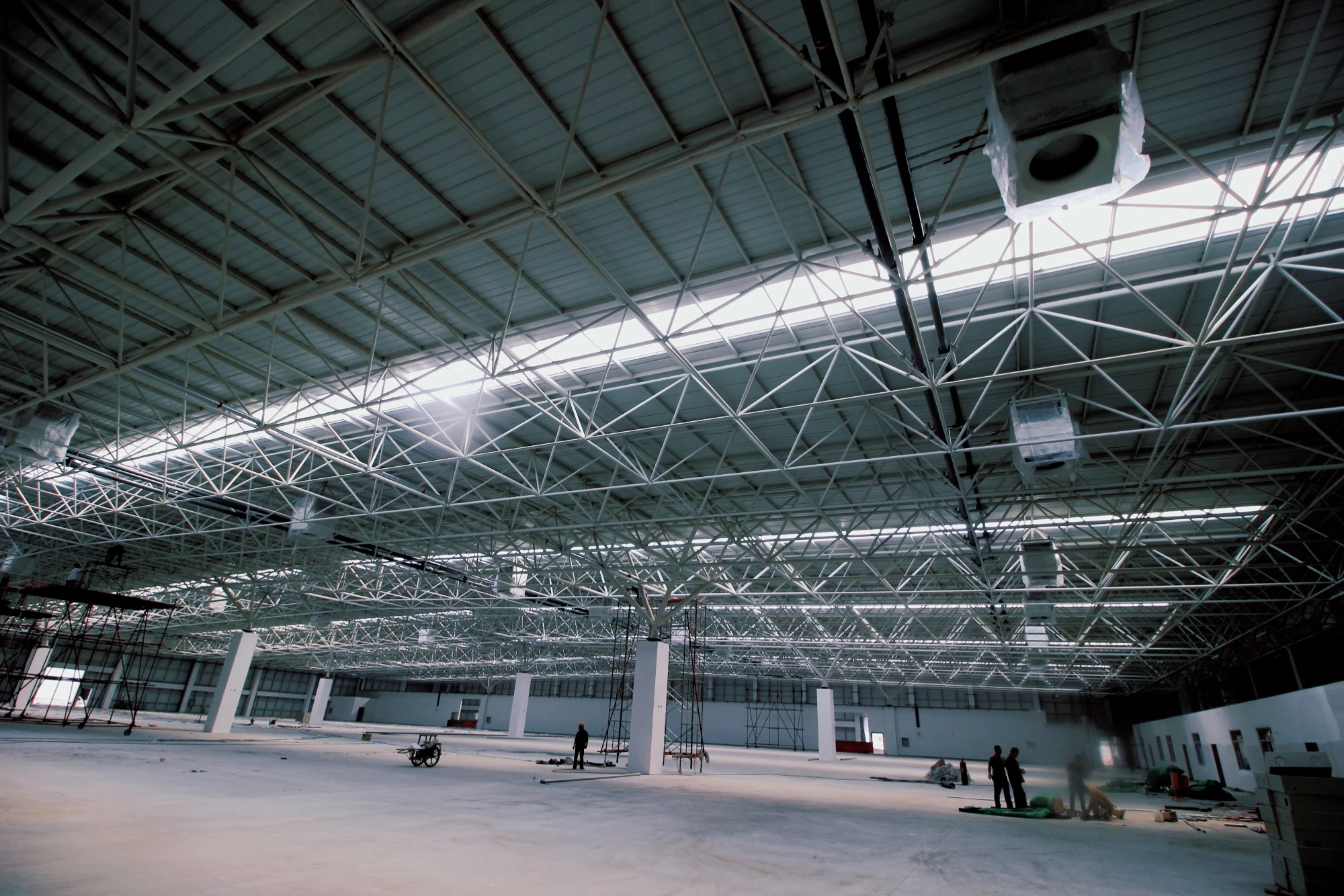 Premium Light Steel Structure for Multi-Storey Office Warehouse & Workshop Hot-Galvanized Building Construction