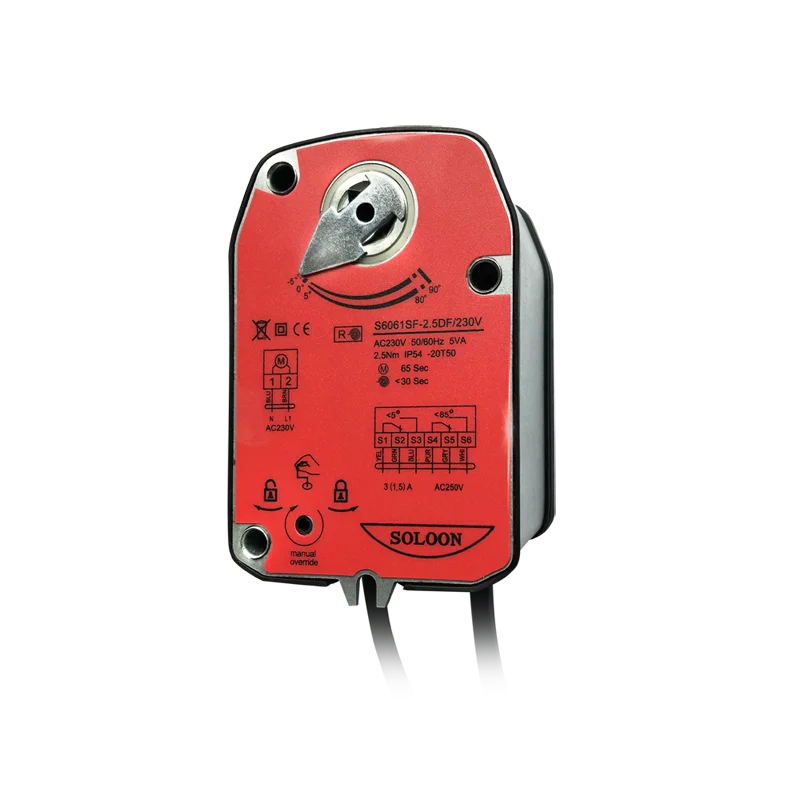 Система ОВКВ, нм, модулирующий тип, привод амортизатора дыма