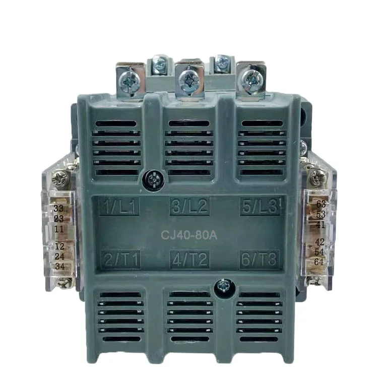 CJ40-80 80A voltage AC contactor Plastic-case vacuum contactor
