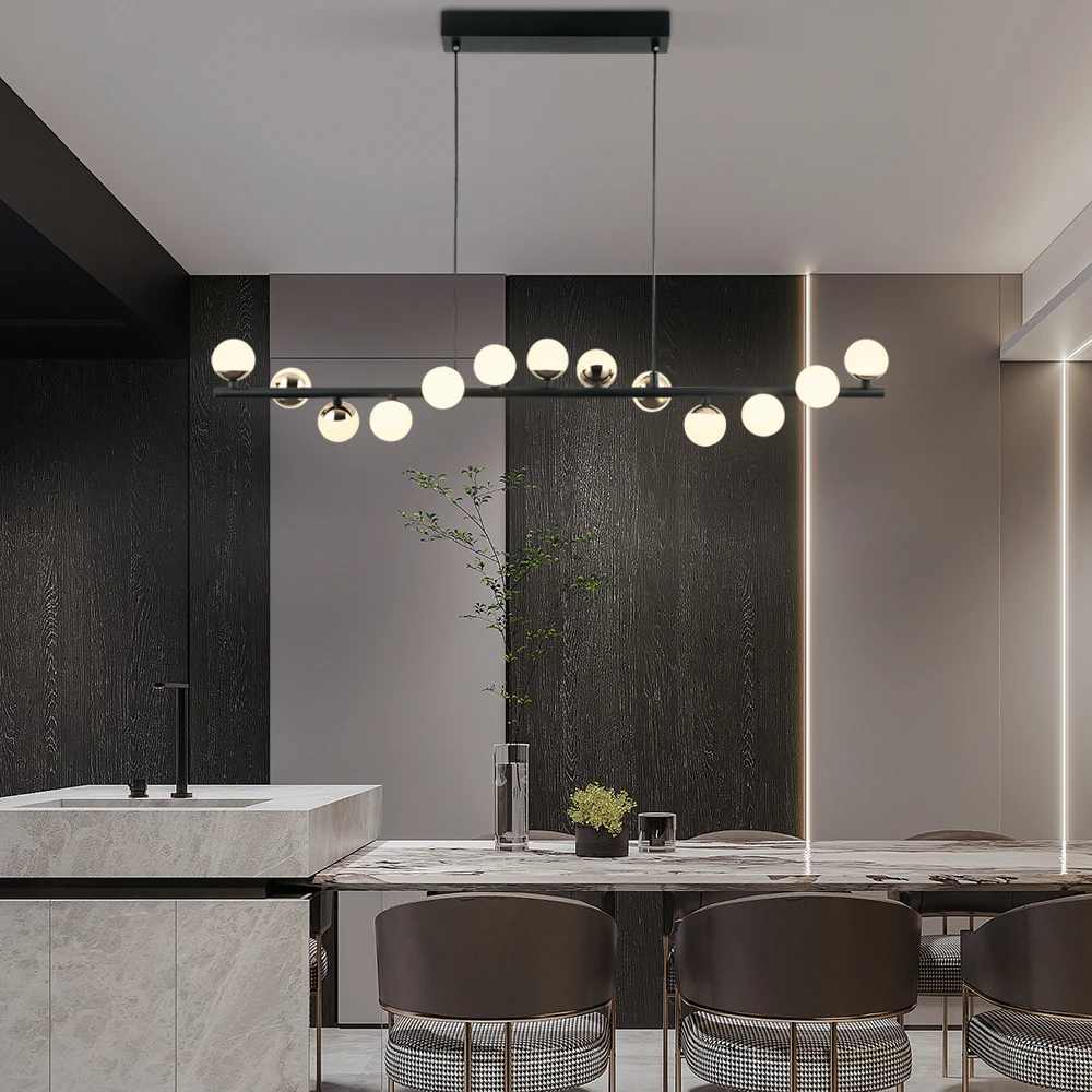 Magic Beans Ball Chandelier Lighting Modern Pendant Light Hotel Lobby Living Room Pendant Light Chandelier