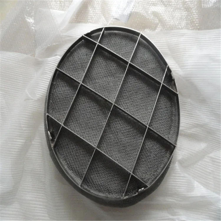 PP PTFE PVDF Monel york mesh 421 distillation column filter demister ss