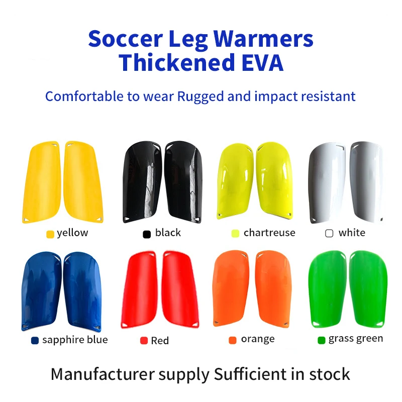 Factory Custom Elastic Soccer Shin Guard with Leg Guard Plate Flapper Sock Inserts Protective Football Gear Football Use