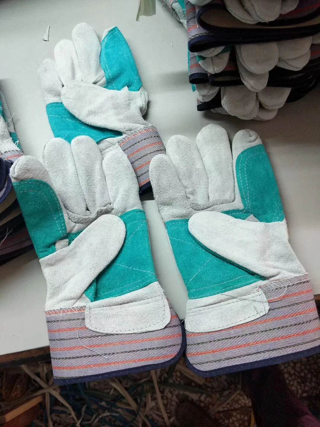 Рабочие перчатки/рабочие перчатки/сварочные перчатки из хлопка