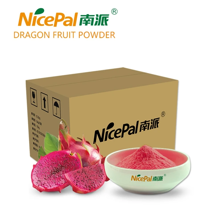 Natural colouring fresh dried pure natural Red Dragon Fruit Powder for cake bread food ingredients