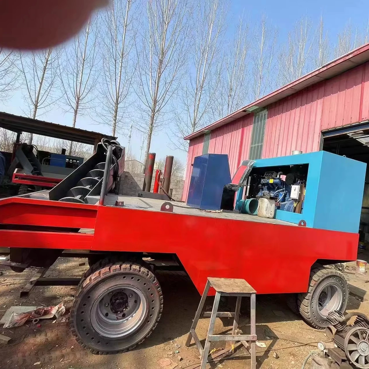 Manufacturers Direct Sale Road Curb Making Machine 1000 Type Self-propelled Roadside Stone Forming Machine