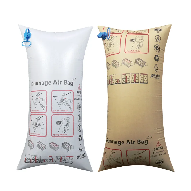 Packing Material Kraft Paper PP Woven Recyclable Air Packing Dunnage Air Bag