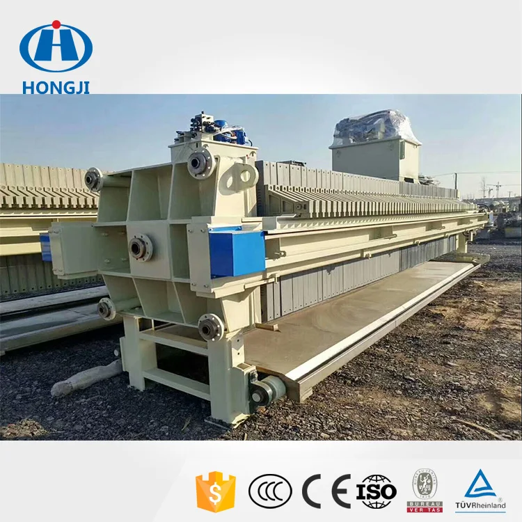 Hydraulic Circular Chamber Ceramic Filter Press for Kaolin Clay Ceramic