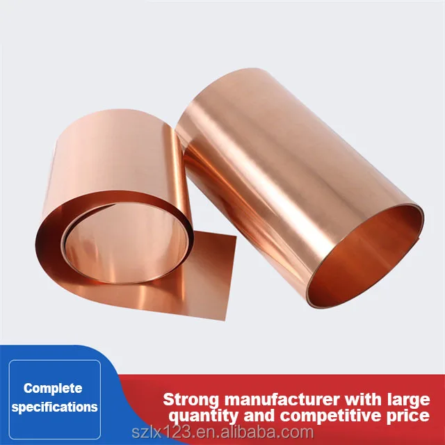 High quality 0.5mm T1 T2 C1100 C1011 C1220 Red Copper Strip Coil copper sheet foil roll In Stock factory price per kg