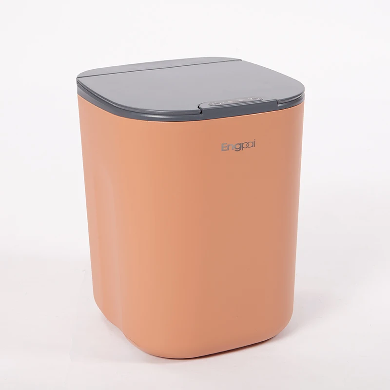 16L intelligent waste basket electric induction touchless dustbin automatic with sensor garbage bin smart trash can