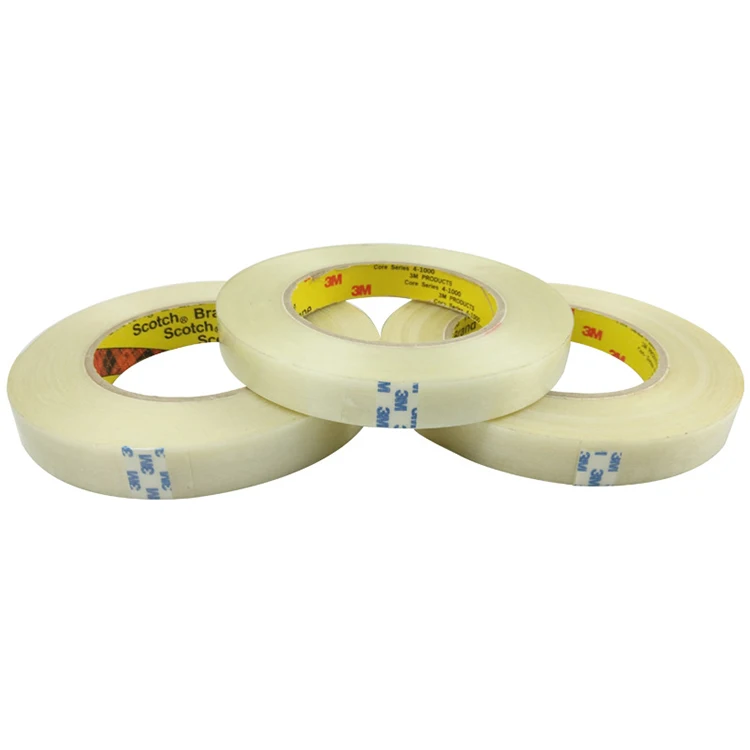 Transparent Filament Tape Reinforced Strapping Tape 898 Adhesive Mono Reinforced Fibre Glass Filament Tape