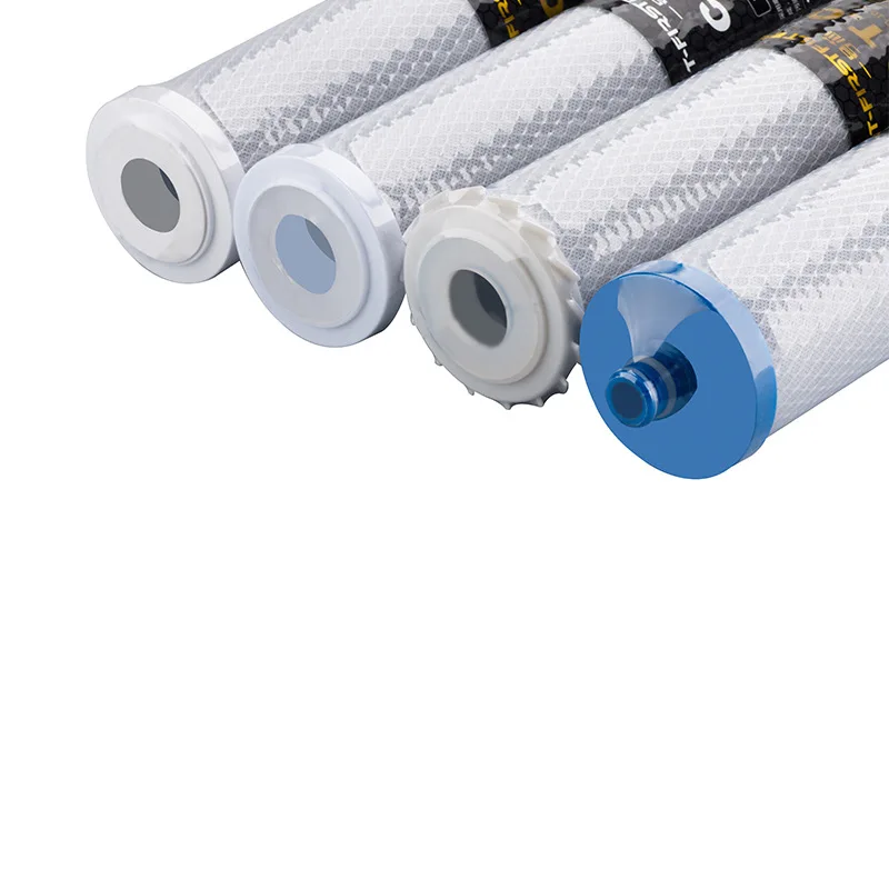 20inch CTO flat sintered activated carbon coconut shell pre-filter water purifier water vending machine universal filter