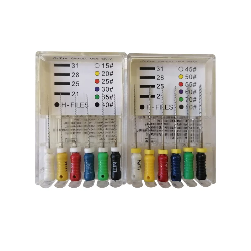 Dental Endo Root Canal Hand H File for Endodontic Instruments