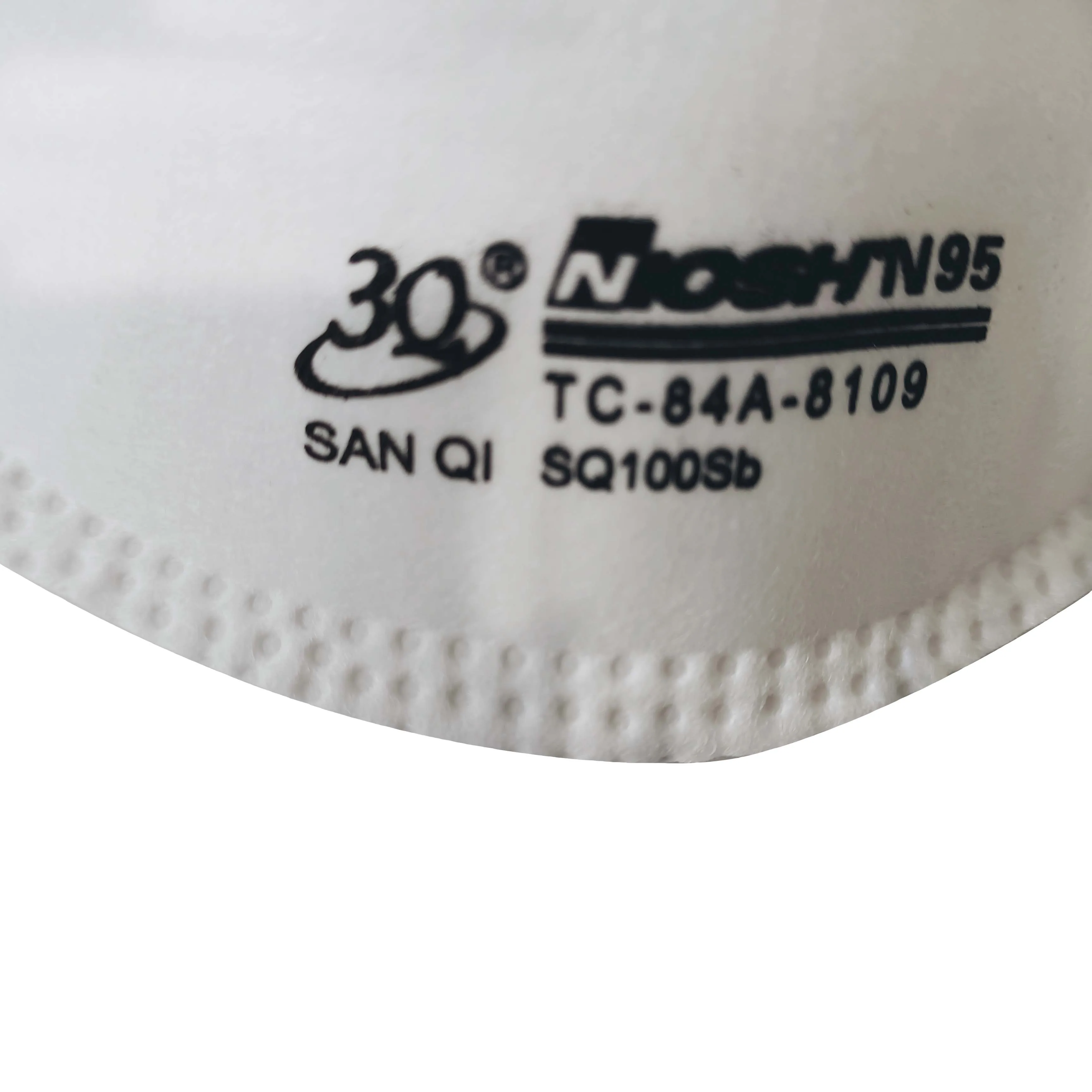 3Q N95Mask Head Loop Folded Breathable 5 Ply Disposable Facemask N95 Respirator Mask