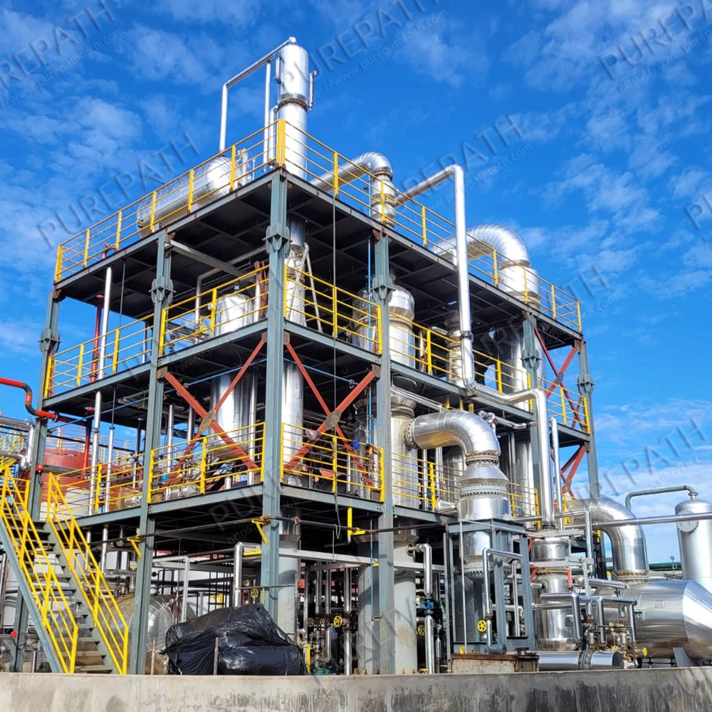 Purepath Waste Oil to Diesel Fuel Oil Machine with Revolutionized Operations for High Yield Commercial Oil Over 80%