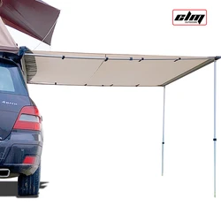 CLM Heavy Duty Outdoor Camping Vehicle Awning Rooftop Retractable 4wd 4x4 Car Side Awning for Jeep/SUV/Truck/Van