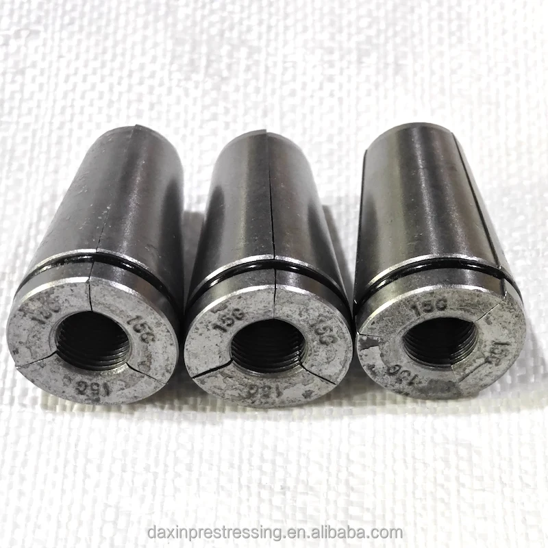 3-piece Anchor Wedge for Railway Construction Material Prestressed Banana Anchorage