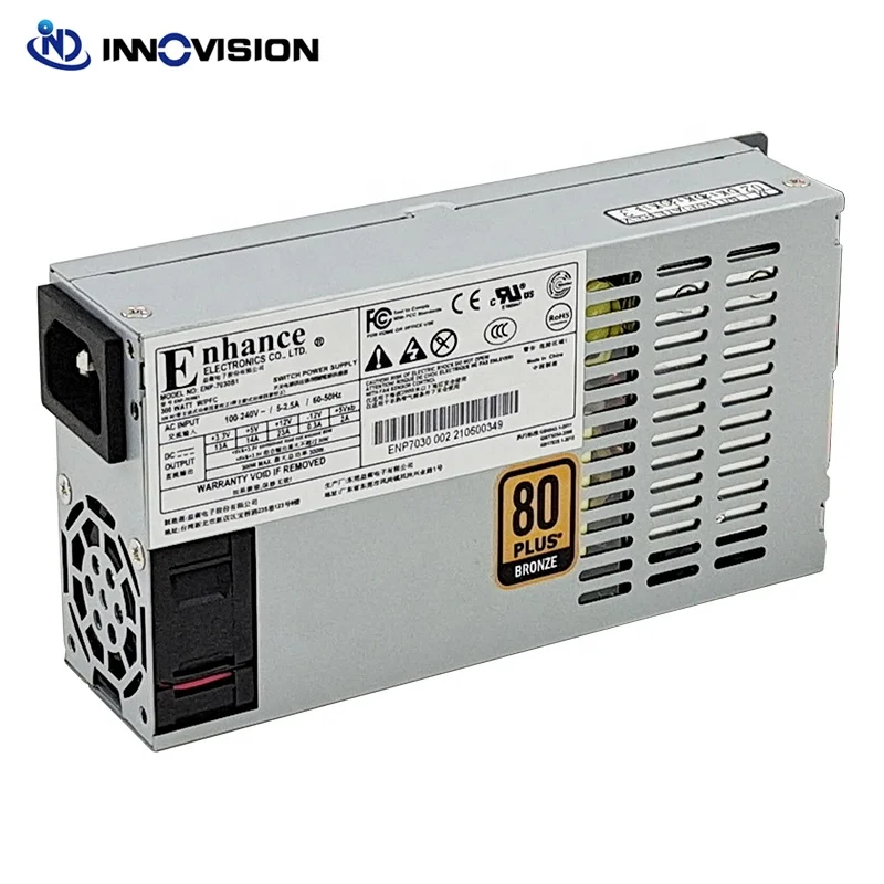 High efficiency 1U 300W  flex psu 80Plus  industrial Power Supply