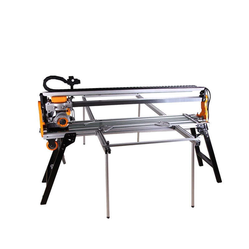 J01-9212S Manual Knife Moving Electric Tile Cutter Stone Machinery Building  Marble Tile 45 Degrees Cutting Saw Machine