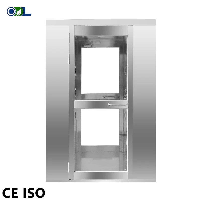 Oudelong GMP Modular Cleanroom  Air interlocked System Stainless Steel Air Shower