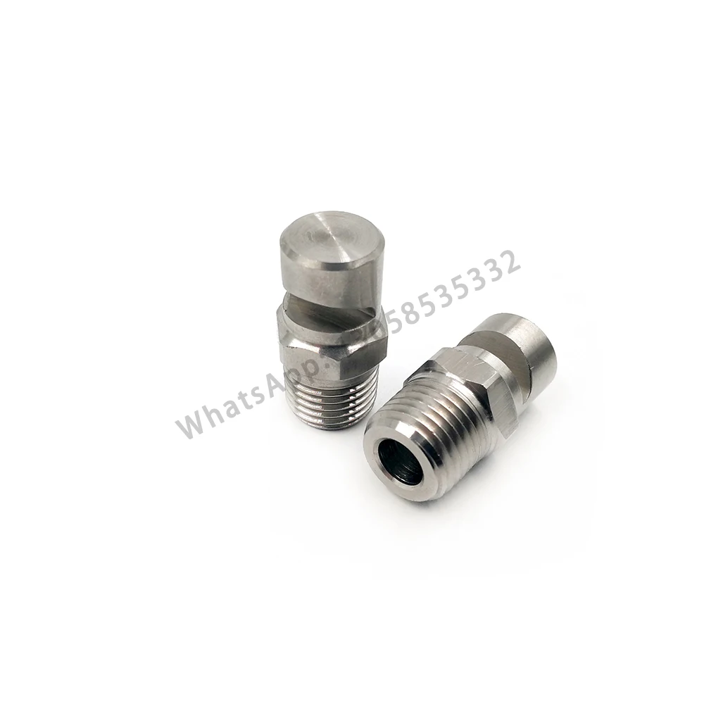 304ss Wide Angle Flat Spray Washing And Cleaning Nozzle, Deflected Type Wide Angle Flat Fan Spray Nozzle