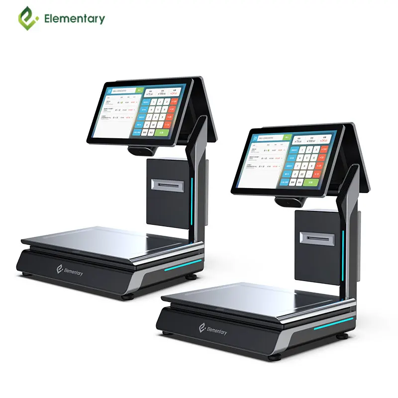 2024 High-Tech 15.6 Inch Dual Touch Screen POS System Custom Electronic Retail Terminal 1920*1080 Resolution 4GB+64GB Memory