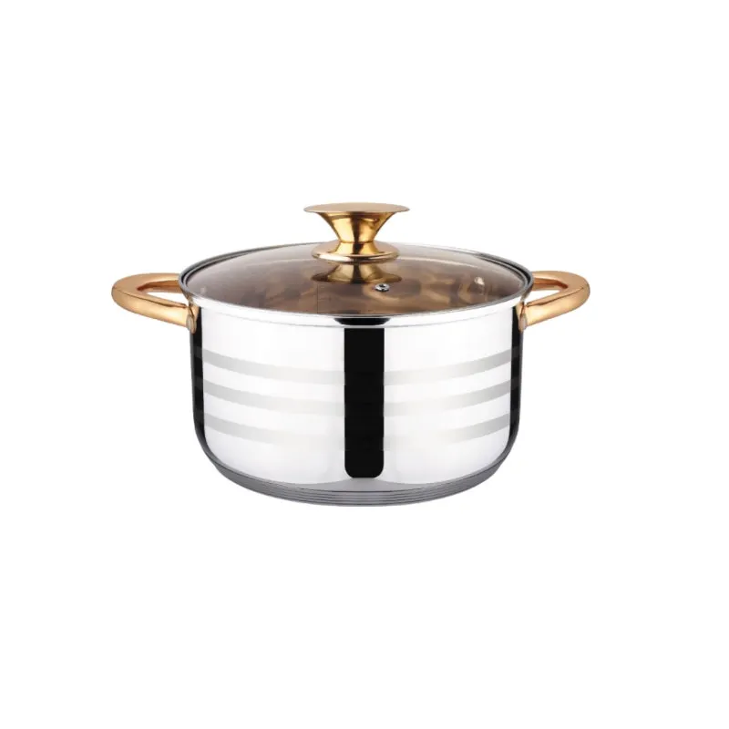 12 Piece Stainless Steel Kitchen Cookware Set