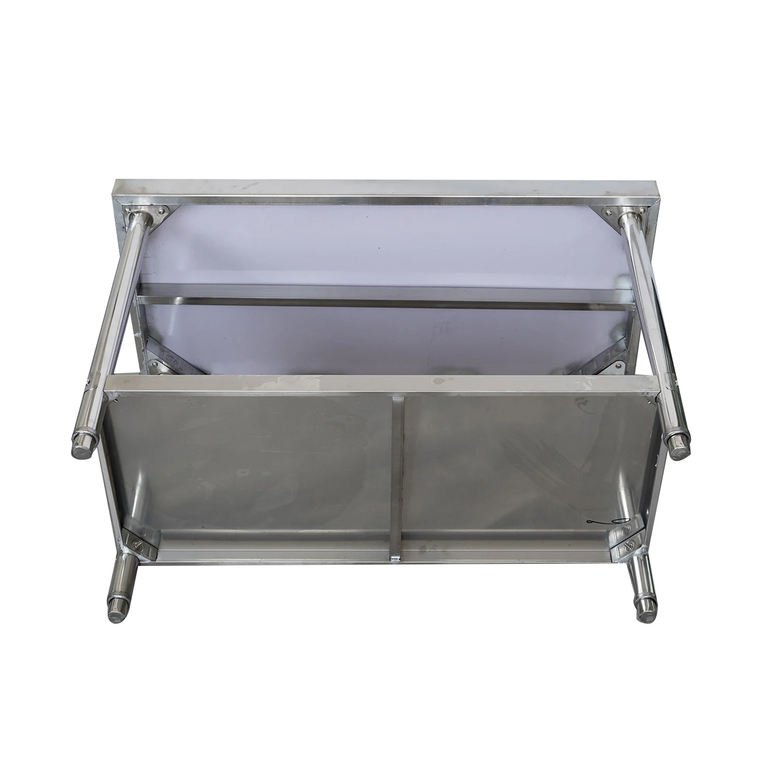 Bench Size Adjustable Height for Assembly 3 Tier Stainless Steel Customized Dining Room Furniture Home Furniture Dining Table